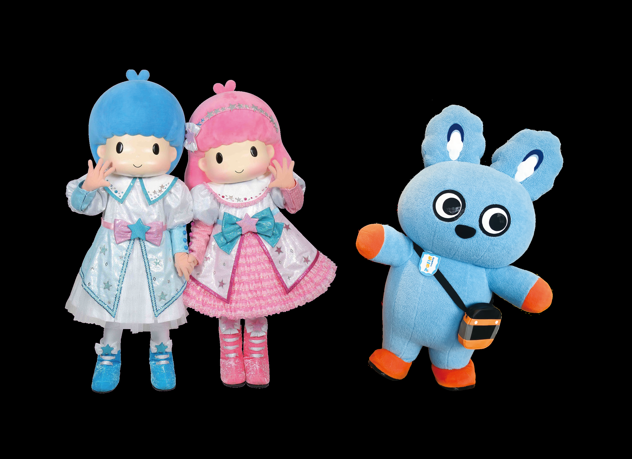 イメージ：「リトルツインスターズ」♥おだきゅうの「もころん」といっしょに写真を撮ろう！