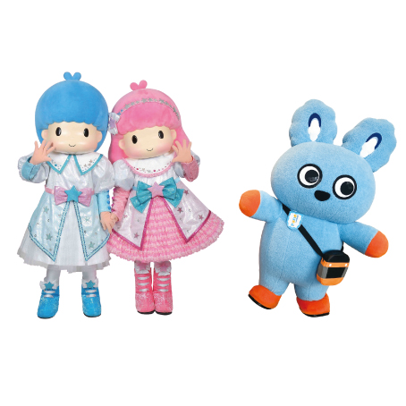 イメージ：「リトルツインスターズ」♥おだきゅうの「もころん」といっしょに写真を撮ろう！