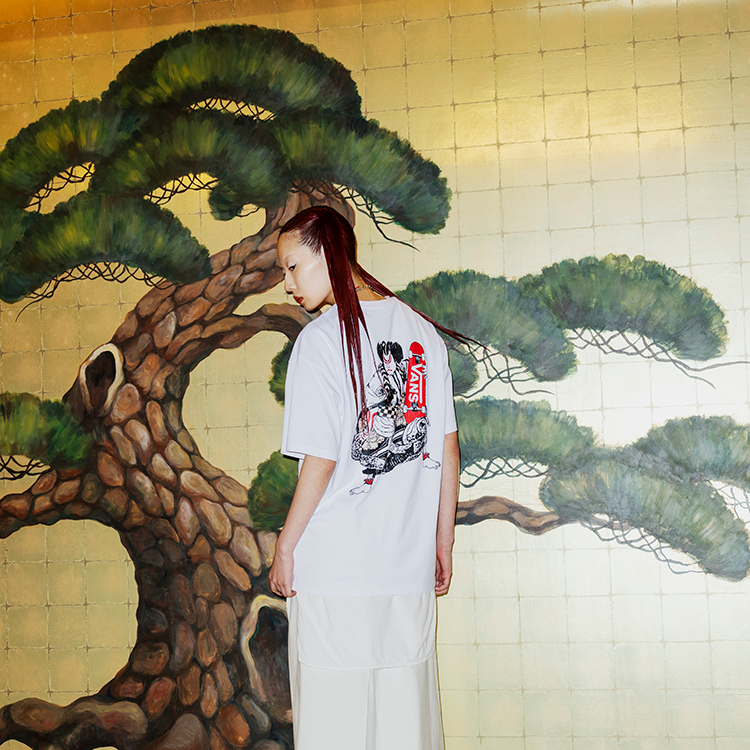 イメージ：日本限定！VANSカルーチャーTシャツ