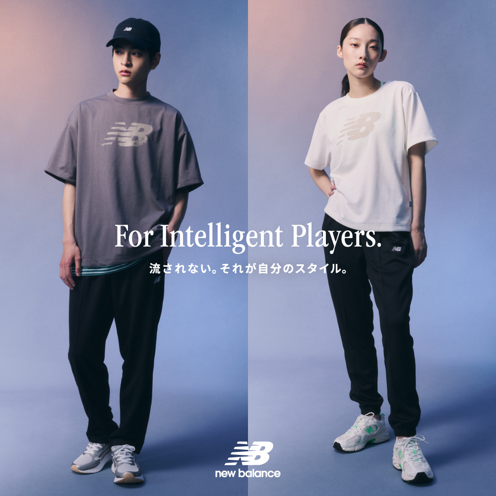日常もスポーツシーンにも馴染む、NewBalance T-Shirt