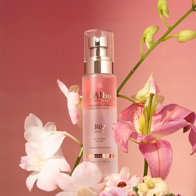 イメージ：上質をまとう髪へ、髪にもd’Albaという選択