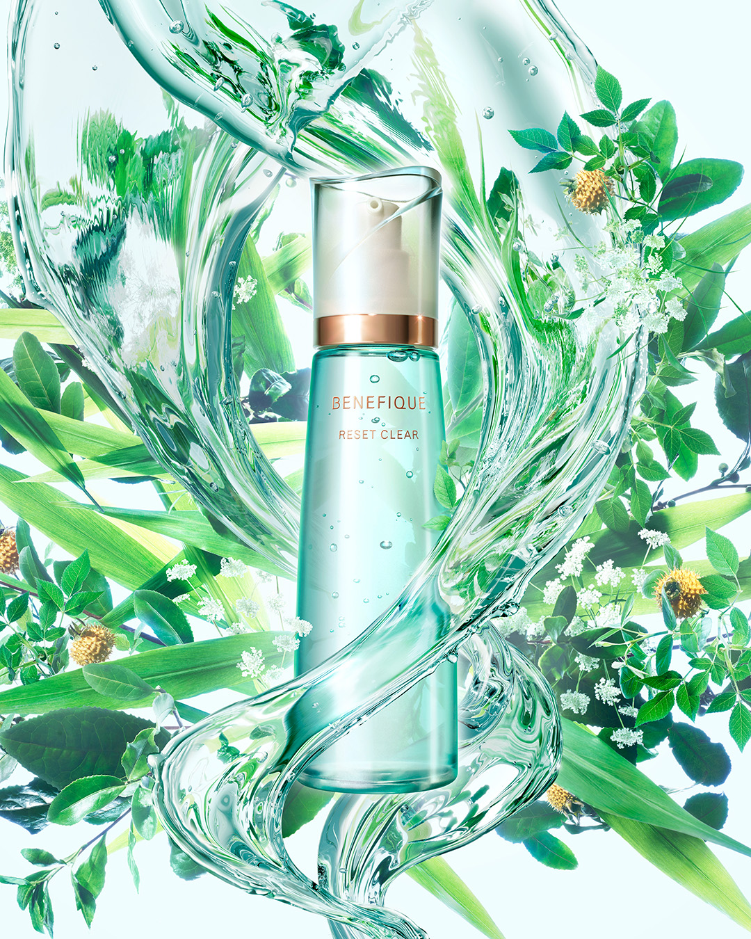 イメージ：やさしくとろけて、毛穴角栓ふきとり浄化。