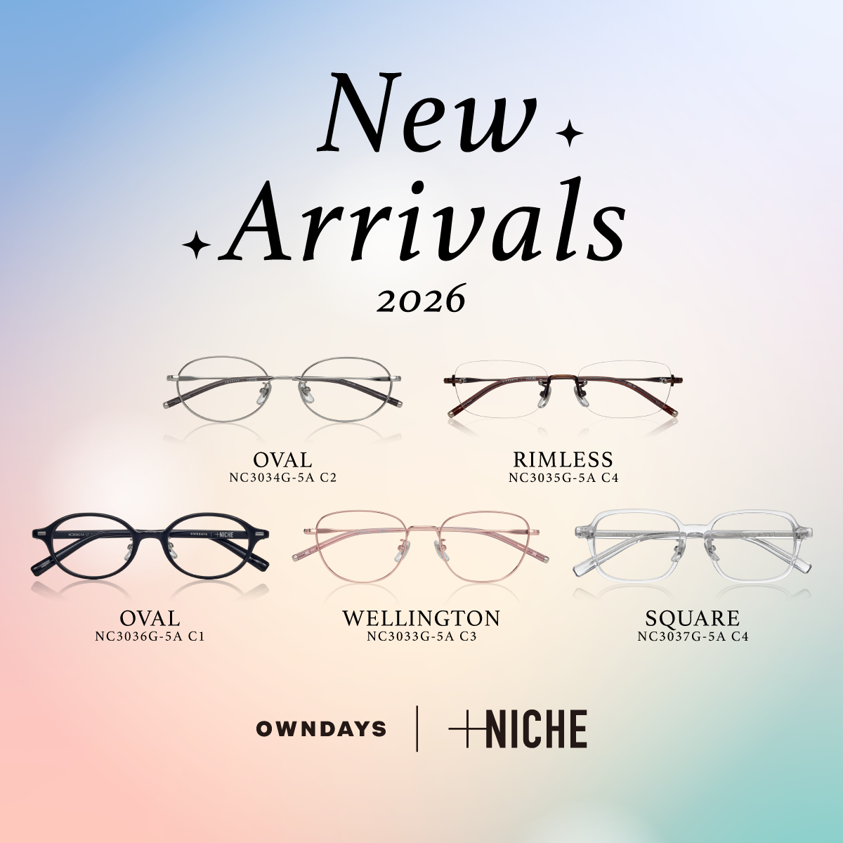 イメージ：OWNDAYS　+NICHE